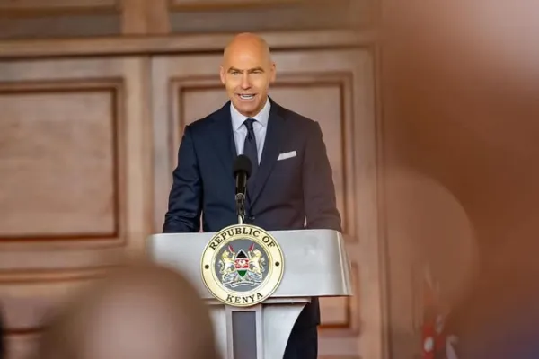 Professor Patrick V. Verkooijen, the Chancellor, the University of Nairobi.