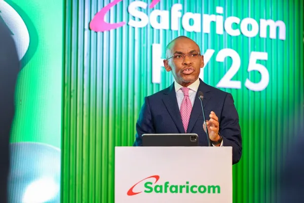 Safaricom CEO Peter Ndegwa