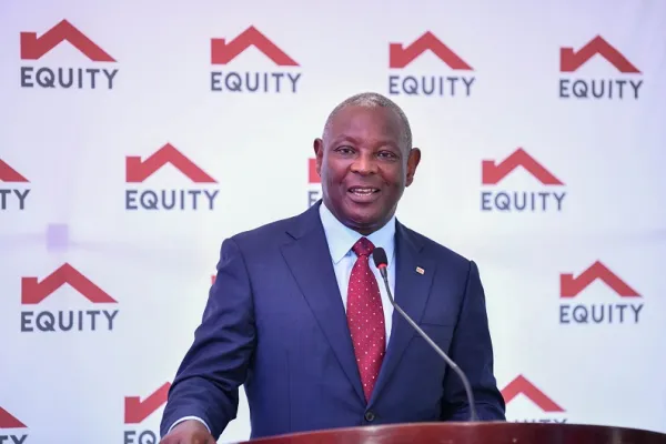 Equity Group CEO Dr James Mwangi.