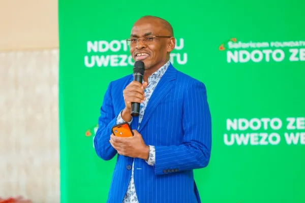 Safaricom CEO Peter Ndegwa