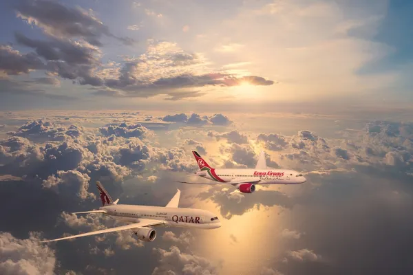 Codeshare KQ Qatar
