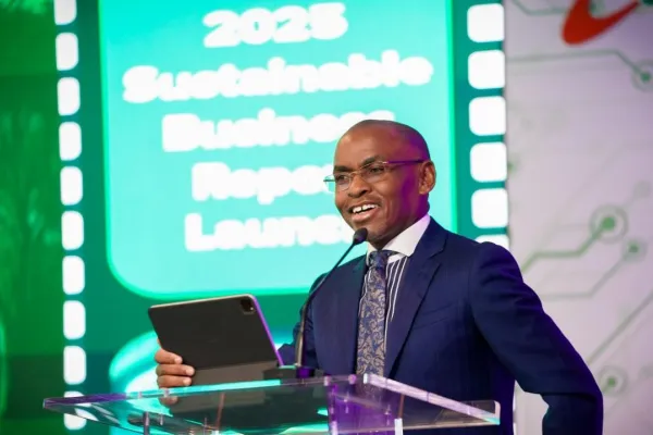 Safaricom CEO Peter Ndegwa
