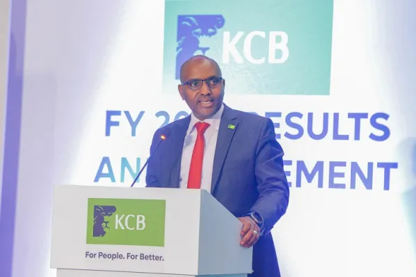 KCB Group CEO Paul Russo