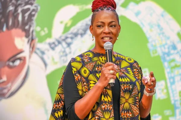 Safaricom Chief Financial Services Officer Esther Masese Waititu.