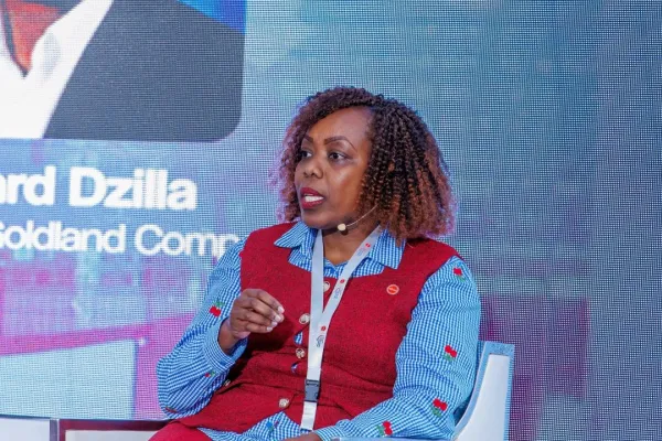 Absa Bank Kenya Head of Mortgage Beatrice Chege speaking during the 2nd Annual IHS Affordable Housing Conference 2026