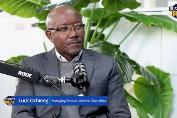 Unilever East Africa Managing Director Luck Ochieng.