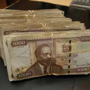 CBK old 1000 shilling notes