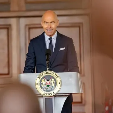 Professor Patrick V. Verkooijen, the Chancellor, the University of Nairobi.