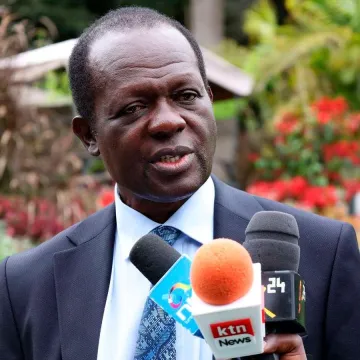 Former Cabinet Secretary Raphael Tuju