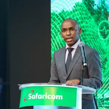 Dr. Peter Ndegwa, CEO, Safaricom PLC.