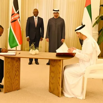 UAE-Kenya trade agreement 2025