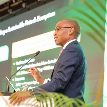 Dr. Peter Ndegwa, CEO Safaricom PLC