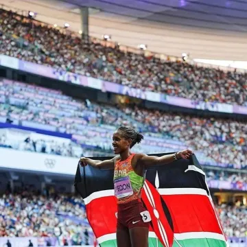Olympic Champ Faith Kipyegon