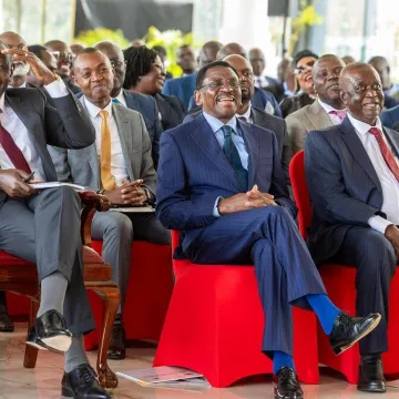 Siaya Governor James Orengo