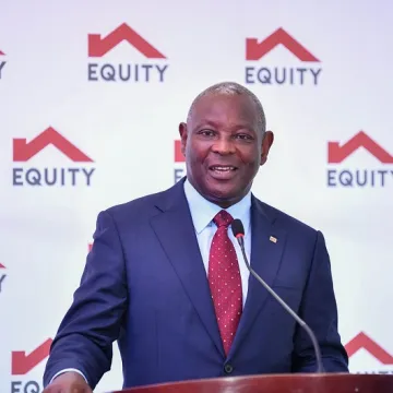 Equity Group CEO Dr James Mwangi.