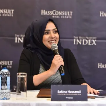 HassConsult co-CEO Sakina Hassanali