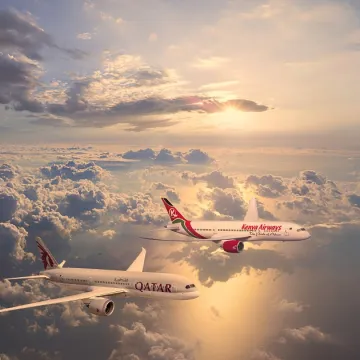Codeshare KQ Qatar