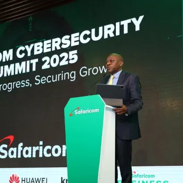 Nicholas Mulila, Chief Corporate Security Officer, Safaricom PLC.