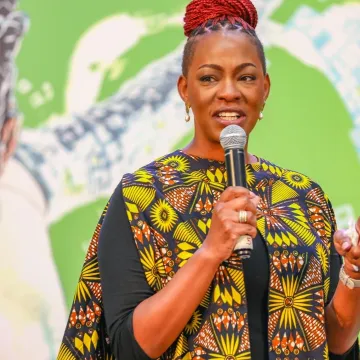 Safaricom Chief Financial Services Officer Esther Masese Waititu.