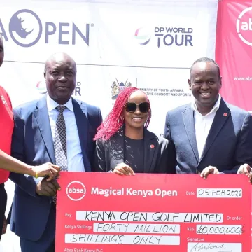 Magical Kenya Open tournament 
