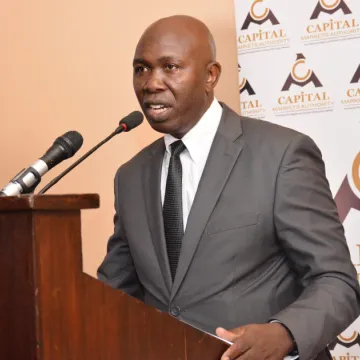 Capital Markets Authority CEO Wycliffe Shamiah.