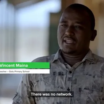 Teacher Maina in Gotu, Isiolo County