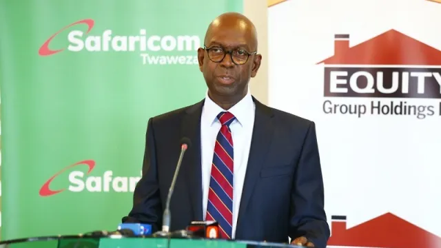 Safaricom CEO - BOB collymore during a past event Safaricom CEO - BOB collymore during a past event