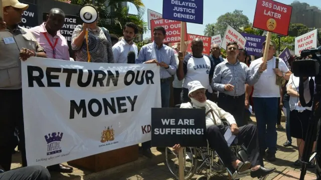 Imperial-Bank Protests Imperial-Bank Protests