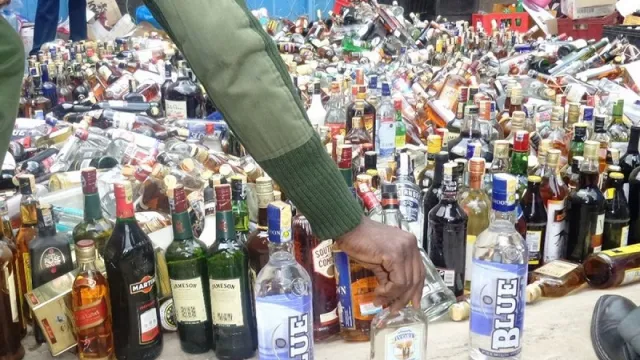 Fake alcohol