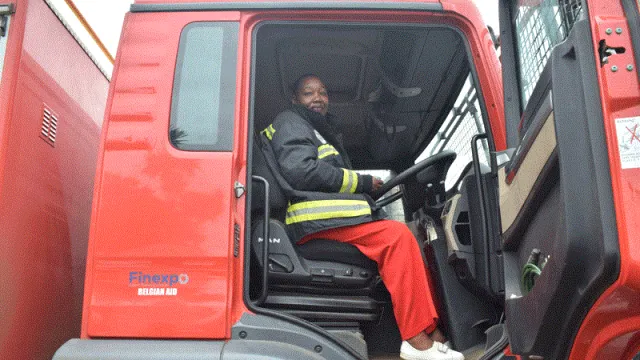 Jane-Wambui-the-only-female-fire-engine-truck-driver