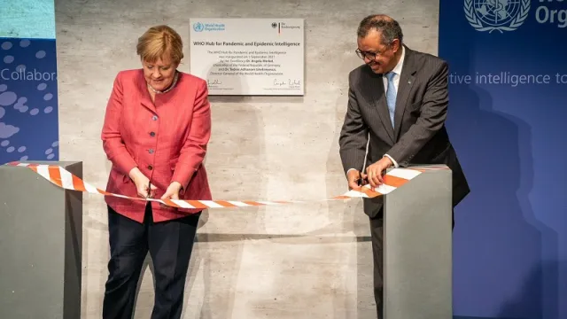 Angel Merkel-Dr Tedros