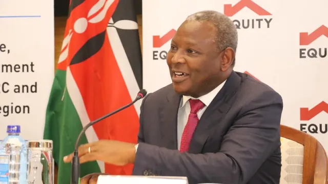 Equity CEO Dr James Mwangi