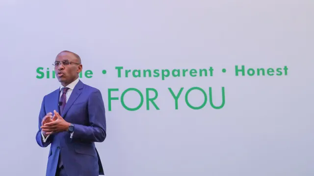 Safaricom CEO Peter Ndegwa Safaricom CEO Peter Ndegwa
