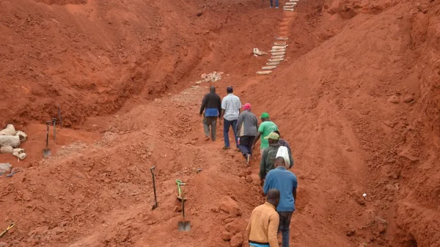 Small-scale miners