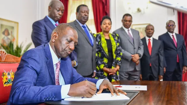 Ruto Finance Bill