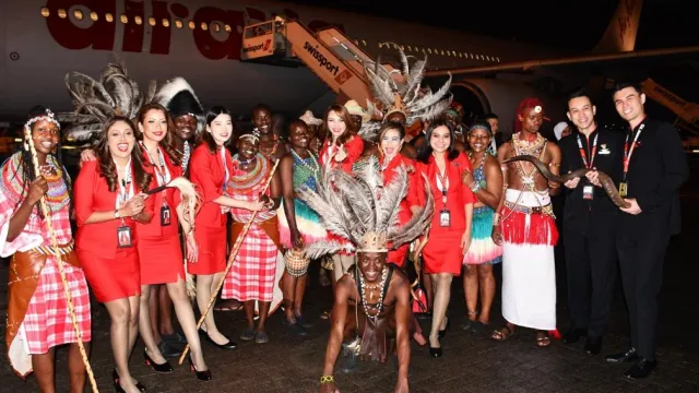 AirAsia X inaugural flight to Nairobi, Kenya