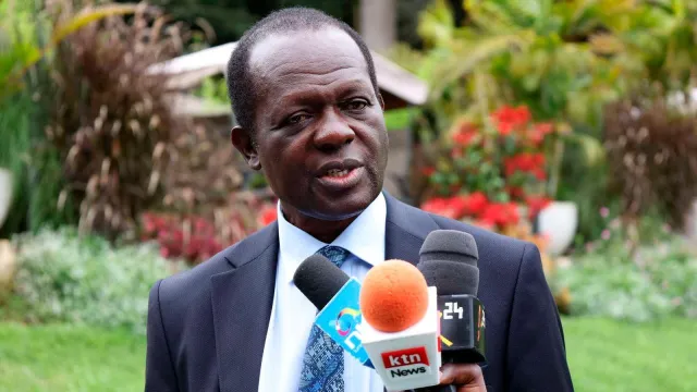 Former Cabinet Secretary Raphael Tuju