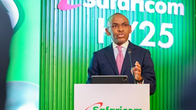 Safaricom PLC CEO Peter Ndegwa.