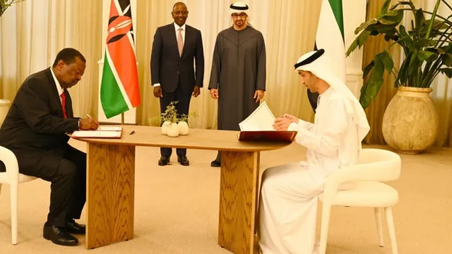 UAE-Kenya trade agreement 2025