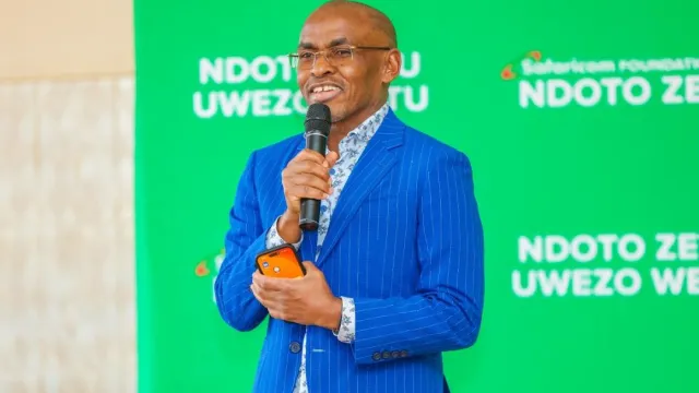 Safaricom CEO Peter Ndegwa