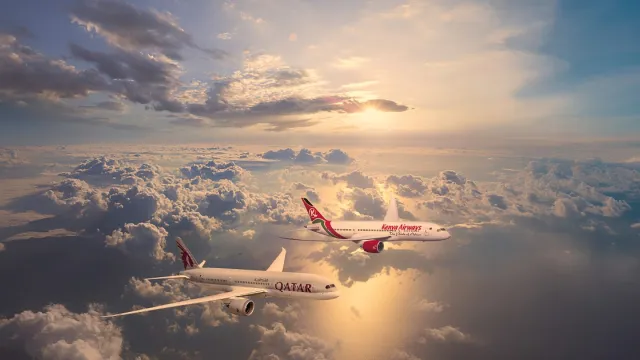 Codeshare KQ Qatar