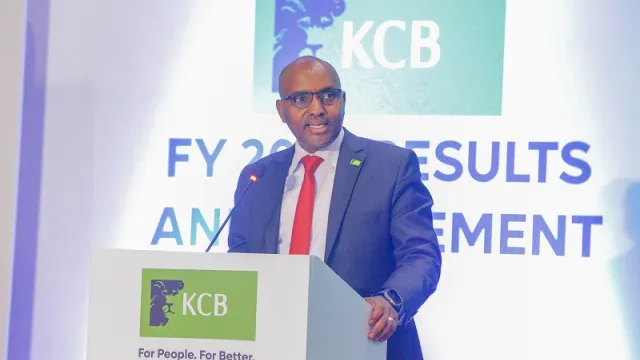 KCB Group CEO Paul Russo