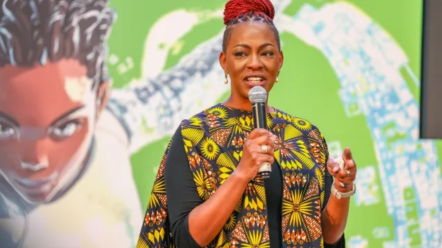 Safaricom Chief Financial Services Officer Esther Masese Waititu.