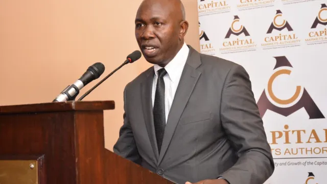 Capital Markets Authority CEO Wycliffe Shamiah.
