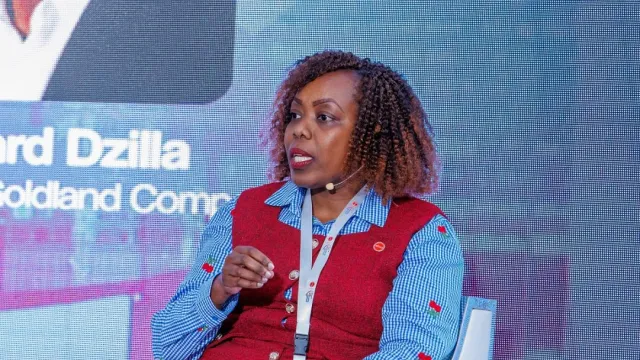 Absa Bank Kenya Head of Mortgage Beatrice Chege speaking during the 2nd Annual IHS Affordable Housing Conference 2026
