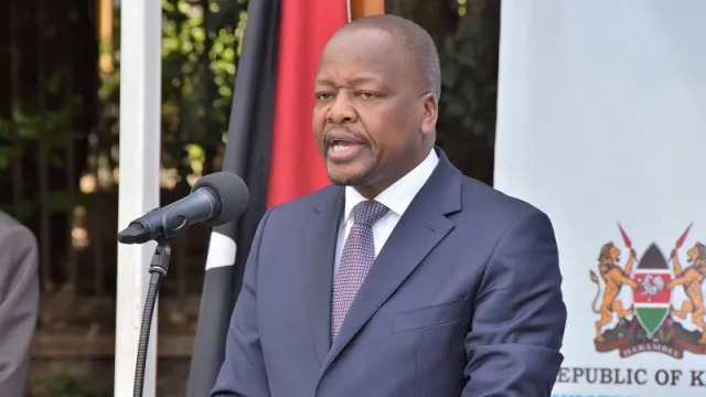 Agriculture CS Mutahi Kagwe