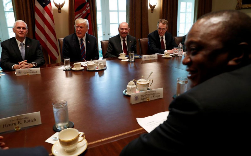  President Uhuru Kenyatta witnesses signing of investment deals worth $238 million in Washington DC
