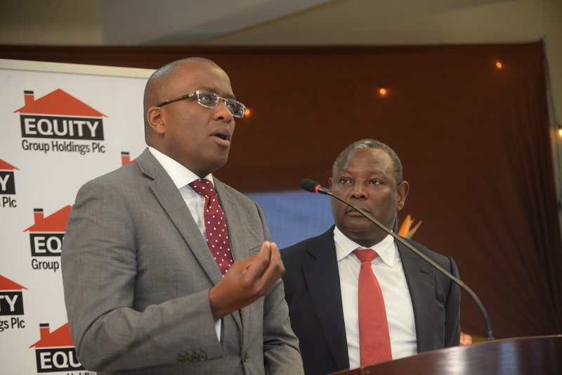 Equity Bank's Poly Carp Igathe & James Mwangi