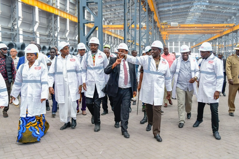  Hope for locals as Ruto opens Sh45 billion Devki steel mill in Kwale