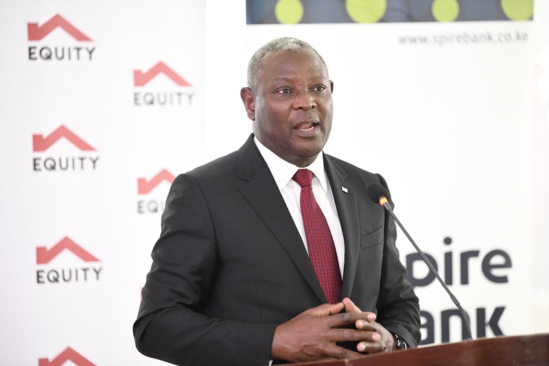 Equity Group CEO Dr James Mwangi.